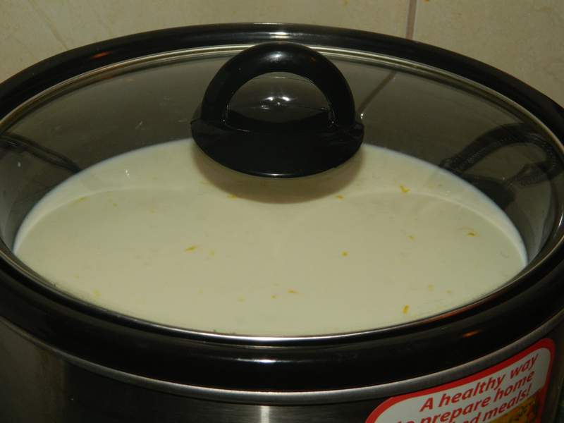 Orez cu lapte la slow cooker Crock-Pot 3,5 L