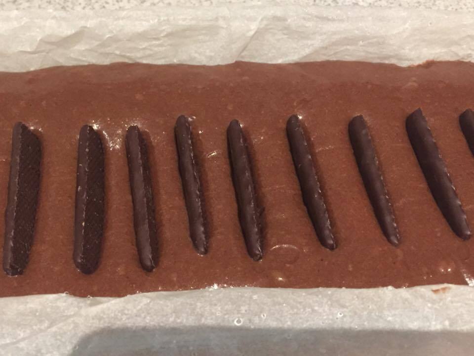 Chec de ciocolata si menta