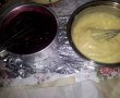 Tort cu crema de vanilie si piure de fructe de padure-0