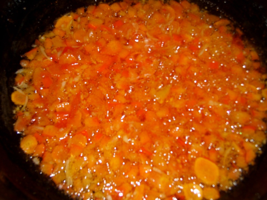 Pilaf colorat