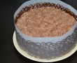 Tort cu crema de piersici si grilaj de ciocolata-15