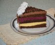 Tort de ciocolata cu mure si piersici - Reteta nr. 100-18