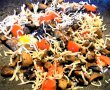 Tigaie cu ciuperci, mozzarella si busuioc-4