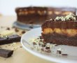 Desert tort de ciocolata si banane fara coacere-1