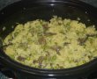 Orez cu ciuperci si mazare la slow cooker Crock-Pot 3,5 L-7