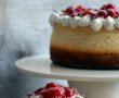 Desert cheesecake cu lamaie si jeleu de zmeura-0