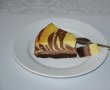 Desert cheesecake zebra cu ciocolata-14
