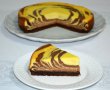 Desert cheesecake zebra cu ciocolata-15