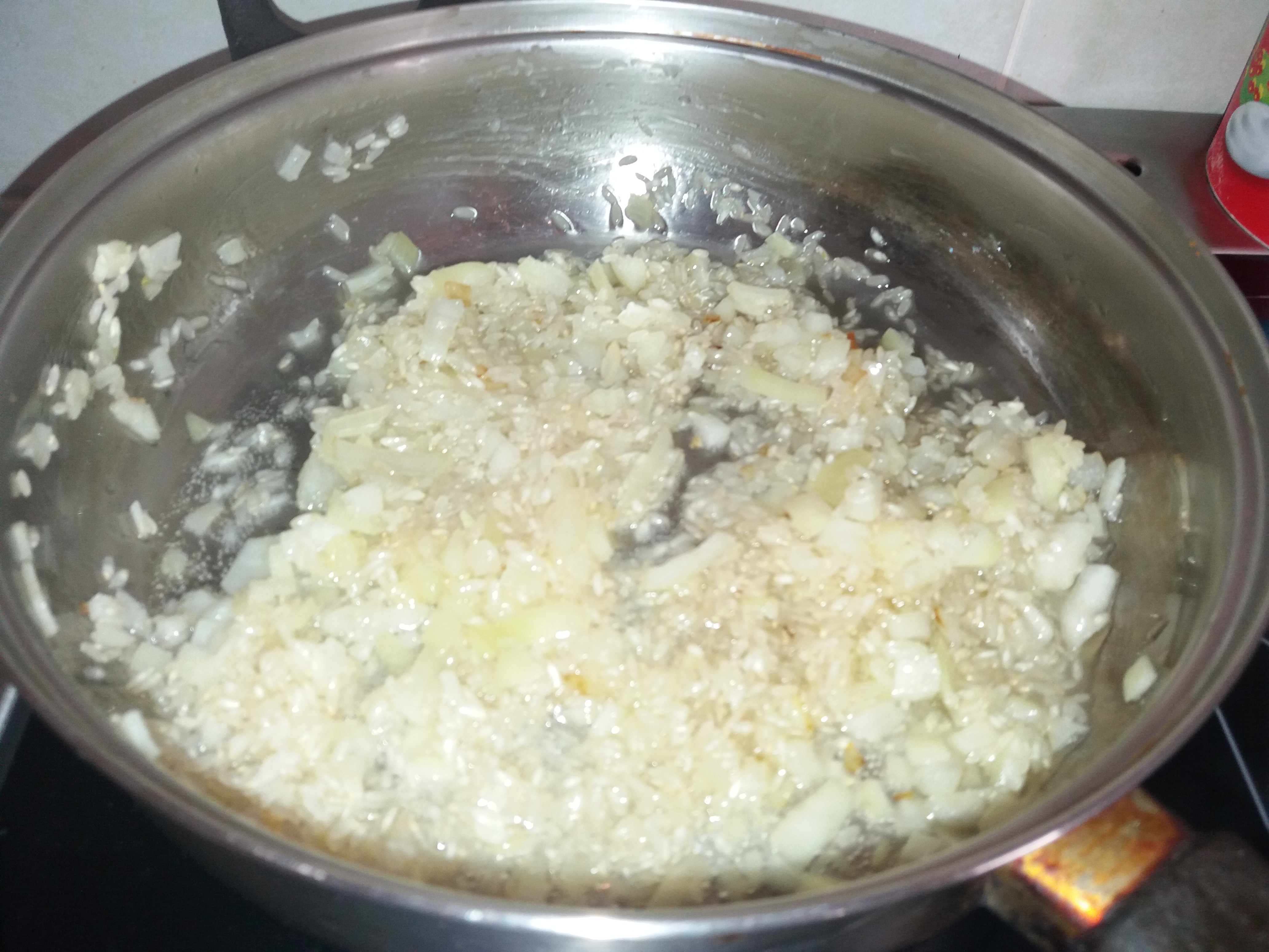 Mancare de spanac cu orez