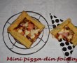 Mini pizza din foietaj-2