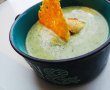 Supa crema de broccoli cu chips de parmezan-4