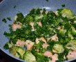 Tarta cu somon, broccoli si spanac-3