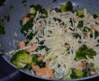 Tarta cu somon, broccoli si spanac-6