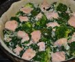 Tarta cu somon, broccoli si spanac-7