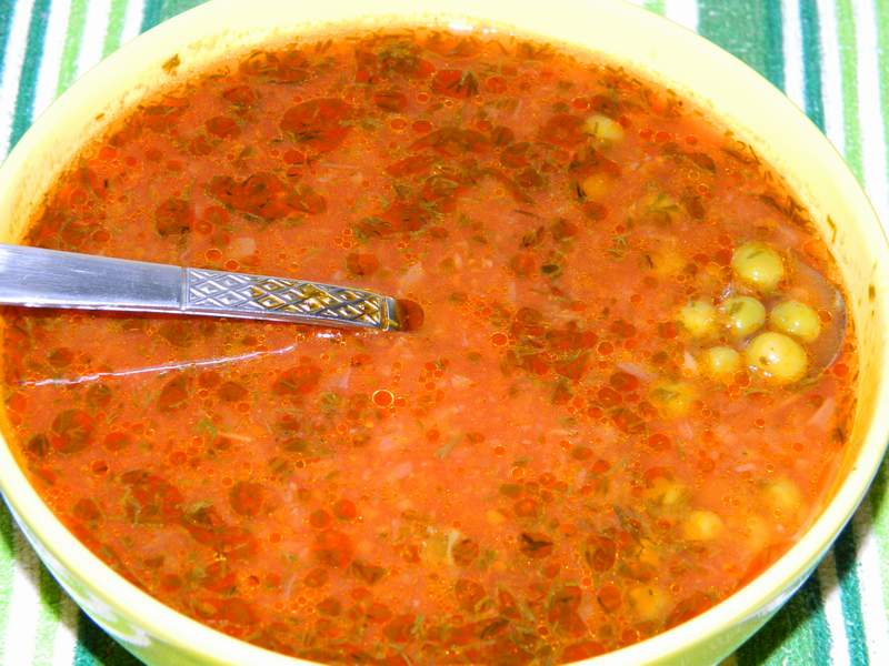 Supa de mazare verde