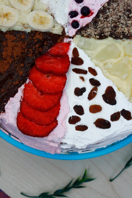 8 gusturi diferite intr-un singur tort