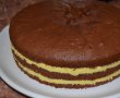Desert tort cu ciocolata si crema de vanilie-15