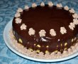 Desert tort cu ciocolata si crema de vanilie-19