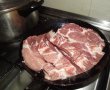 Ceafa de porc impanata cu piept de porc, la cuptor-4