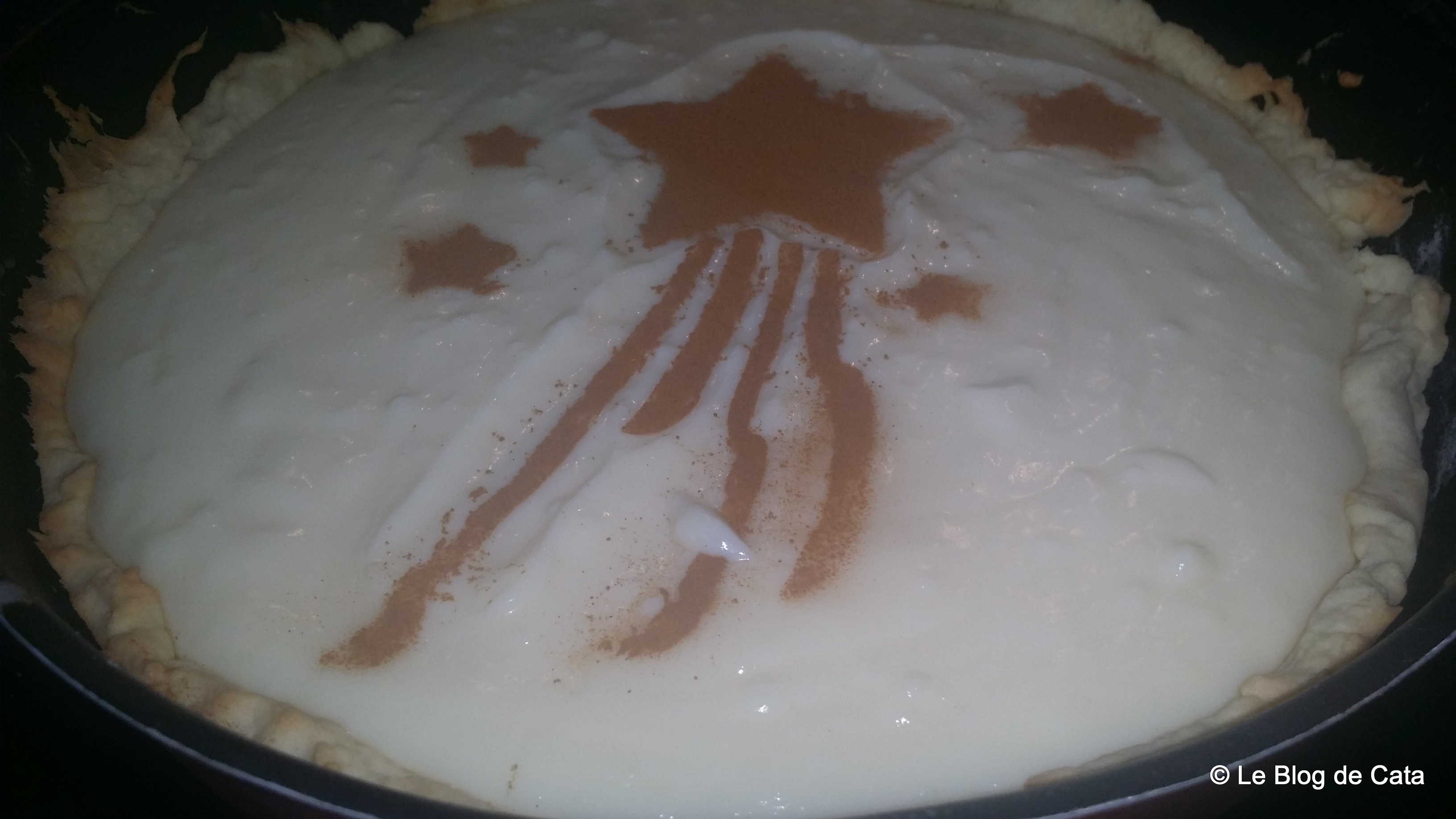Desert tarta cu crema de lapte si oua - Melktert