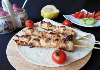 Kebab libanez de pui