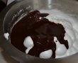 Desert negresa cu ciocolata, nuci si crema de lamaie-2