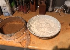 Desert cheesecake cu zmeura