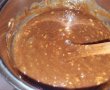 Desert prajitura cu nuci si ciocolata-3
