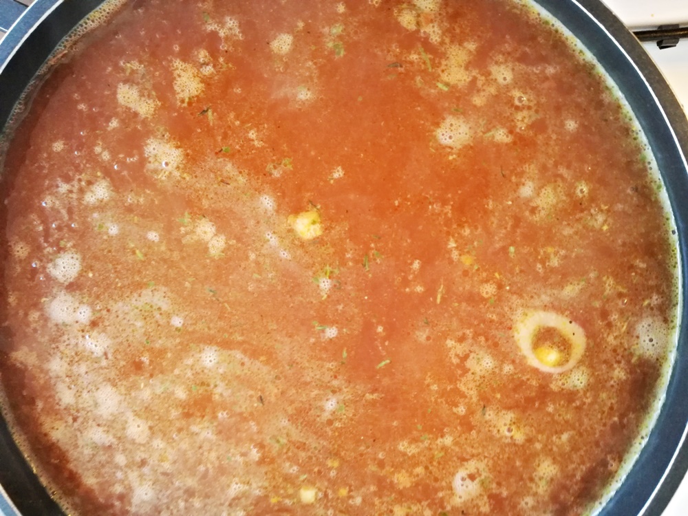 Supa mexicana de rosii