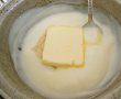 Desert prajitura cu crema de lapte si mousse de capsuni-3