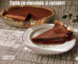 Desert tarta cu ciocolata si caramel-6