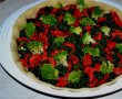 Tarta cu broccoli, ardei, spanac si iaurt-3