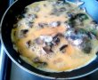 Aperitiv omleta cu ciuperci si ceapa verde-3