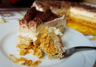 Desert cheesecake Tiramisu reteta