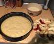 Desert prajitura turnata cu mere-2
