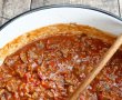 Spaghete cu sos de rosii si carne de vita-5