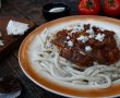 Spaghete cu sos de rosii si carne de vita-8
