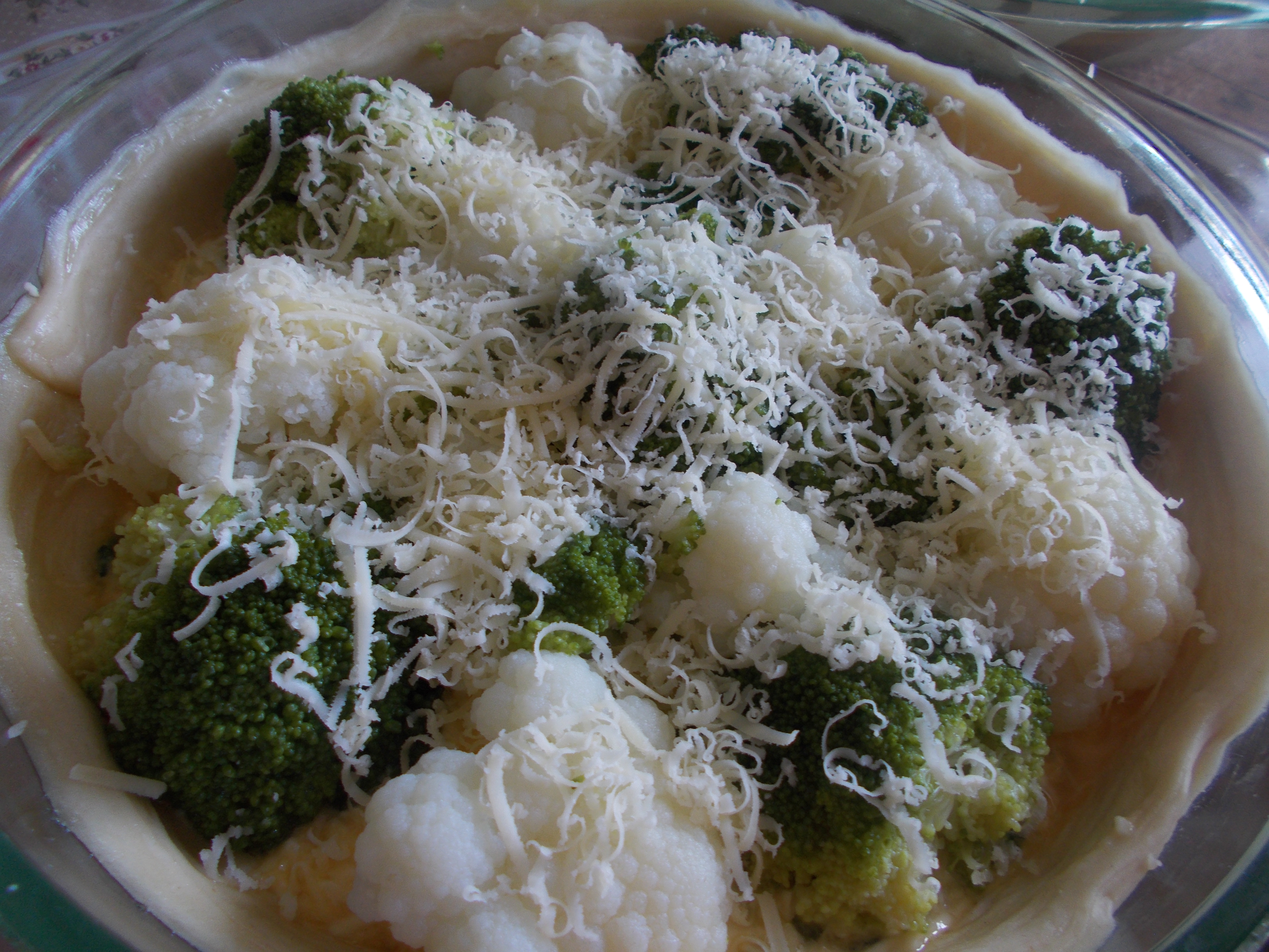 Foietaj cu broccoli si conopida