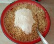 Desert tort cu blat de nuca si crema de vanilie cu mascarpone-1