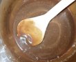 Desert prajituri cu mousse de ciocolata si piersici-11