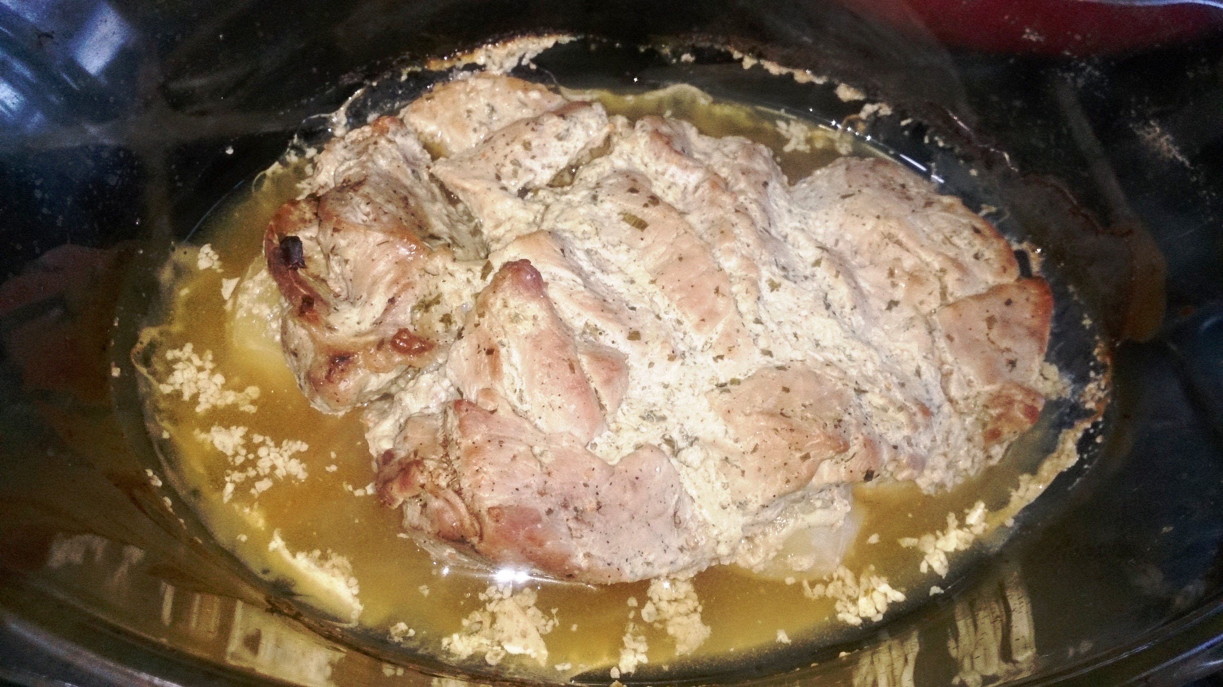 Pulpa de porc marinata cu Vegeta