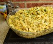 Salata de fasole verde cu maioneza si usturoi-7