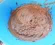 Desert tort cu crema duo de ciocolata, visine si alune pralinate-2