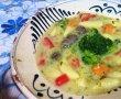 Supa de pui cu broccoli si iaurt-15