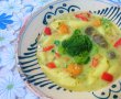 Supa de pui cu broccoli si iaurt-19