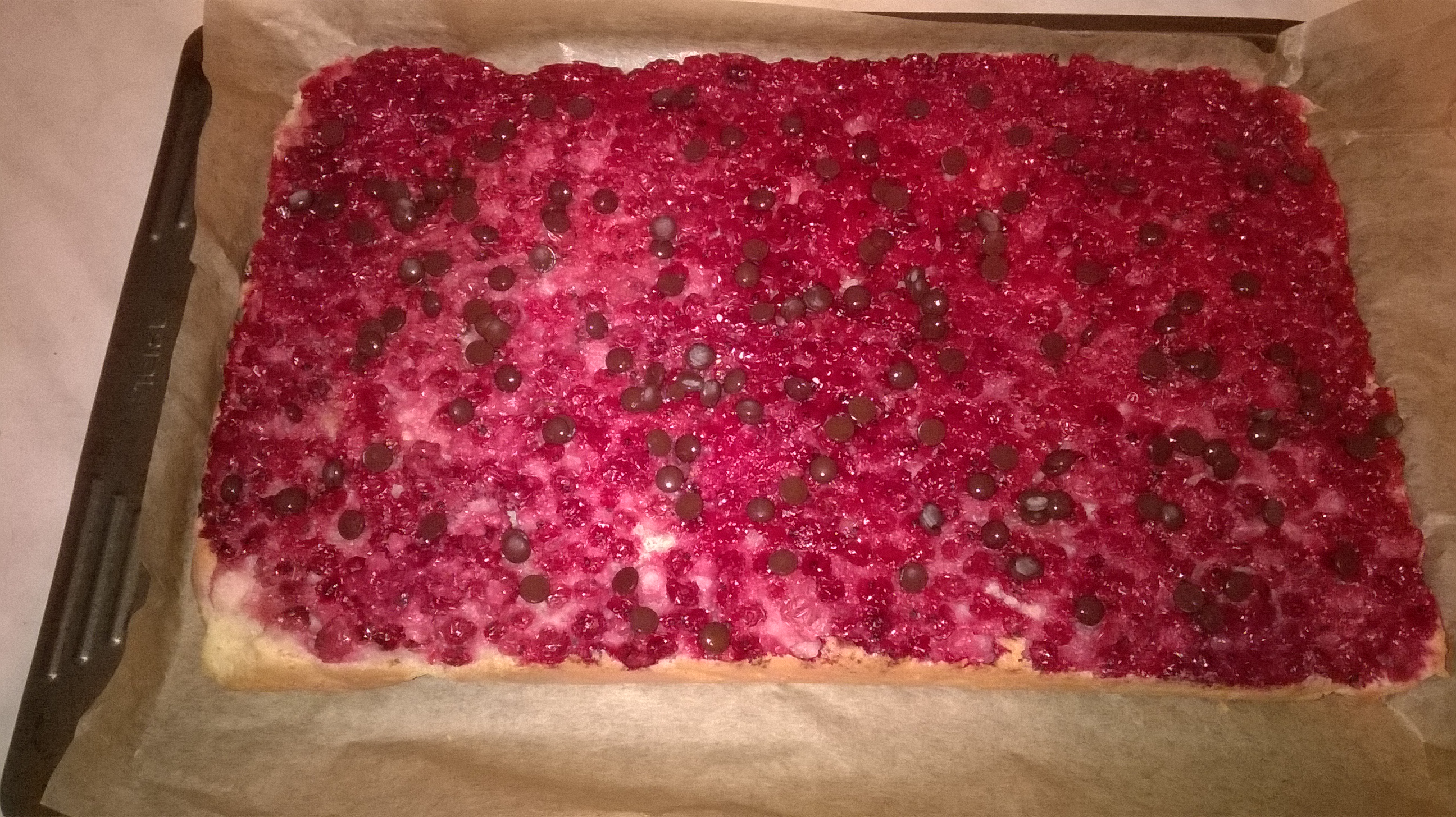 Desert prajitura cu coacaze rosii