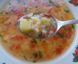 Supa de legume, cu zdrente de oua-6