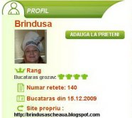 Interviurile Bucataras: Brindusa