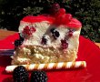 Cheesecake cu lamaie si fructe de padure-5