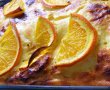 Desert placinta cu iaurt si portocale (Portokalopita)-5
